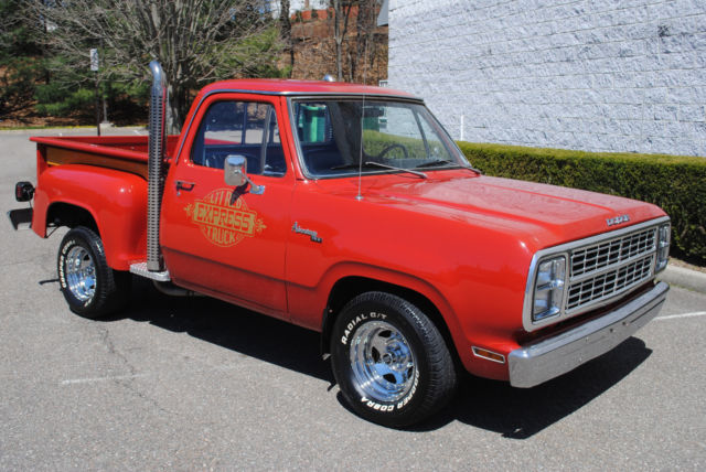 1979 Red Dodge Other Pickups Extended Crew Cab Pickup