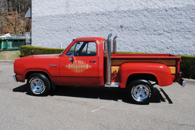 1979 Red Dodge Other Pickups Extended Crew Cab Pickup