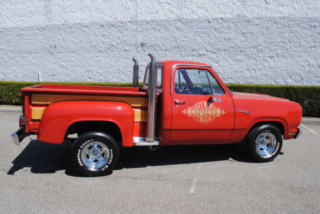 1979 Red Dodge Other Pickups Extended Crew Cab Pickup