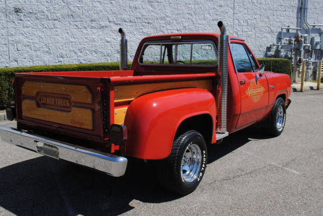 1979 Red Dodge Other Pickups Extended Crew Cab Pickup
