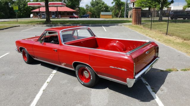 1966 Red Chevrolet El Camino
