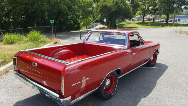 1966 Red Chevrolet El Camino