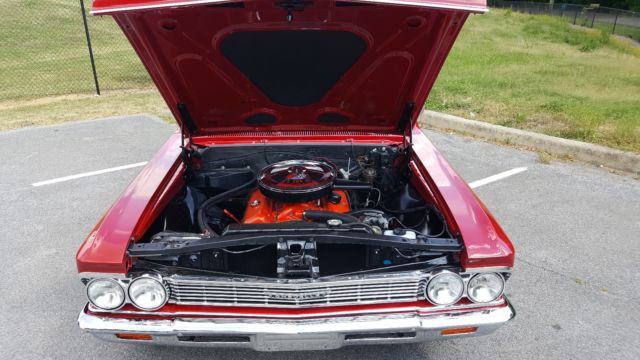 1966 Red Chevrolet El Camino