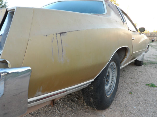 1973 Gold Chevrolet Monte Carlo