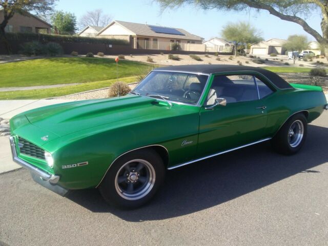 1969 Green Chevrolet Camaro Coupe