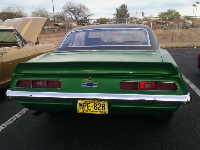 1969 Green Chevrolet Camaro Coupe
