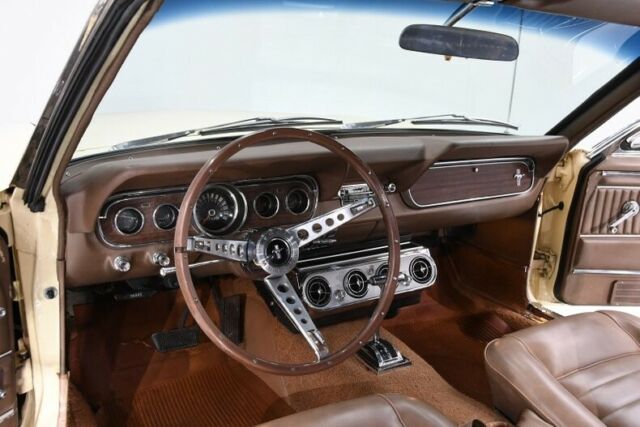 1965 Yellow Ford Mustang Convertible