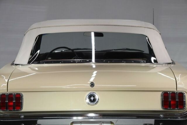 1965 Yellow Ford Mustang Convertible