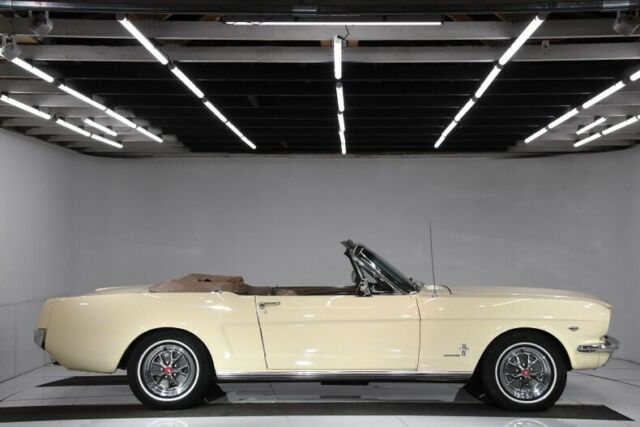1965 Yellow Ford Mustang Convertible