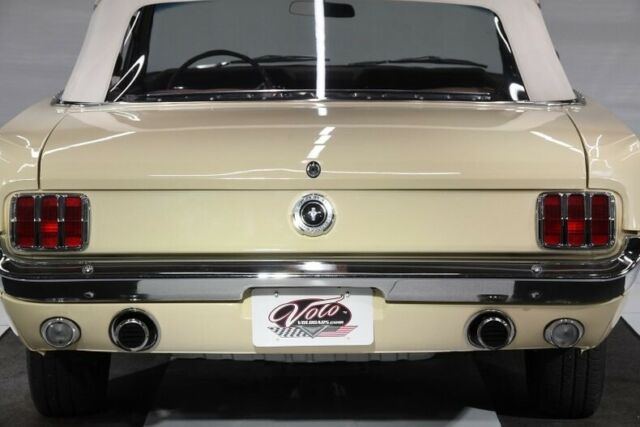 1965 Yellow Ford Mustang Convertible