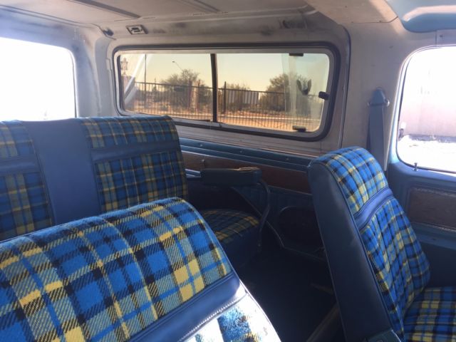 1977 Blue Chevrolet Blazer SUV