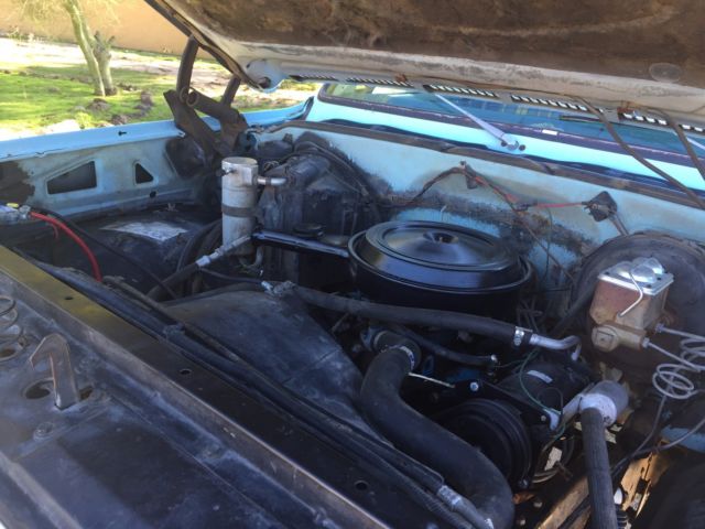 1977 Blue Chevrolet Blazer SUV