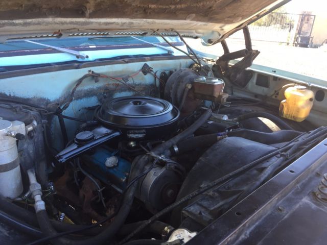 1977 Blue Chevrolet Blazer SUV