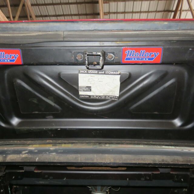 1970 Red Ford Mustang