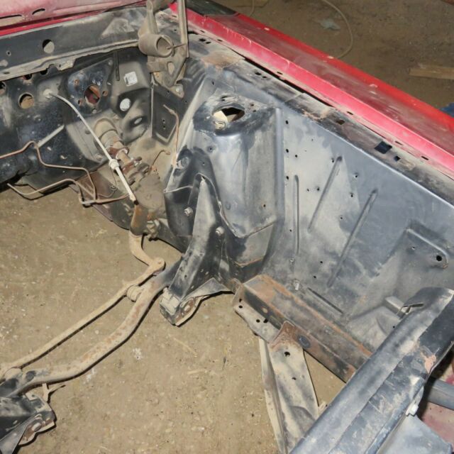 1970 Red Ford Mustang