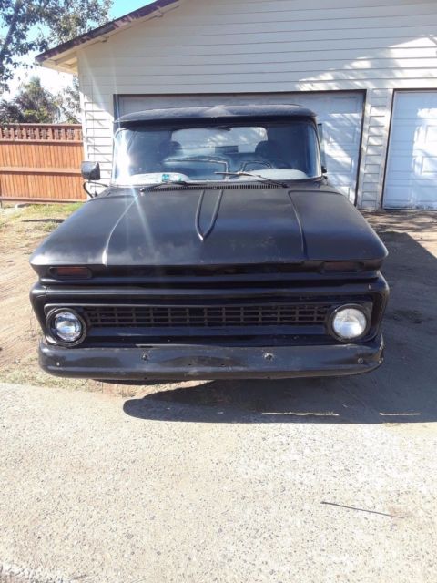 1963 Black Chevrolet C-10 Standard Cab Pickup