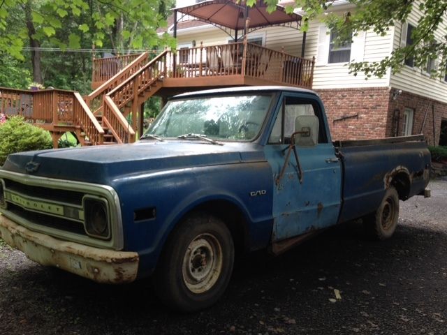 1970 Blue Chevrolet C-10