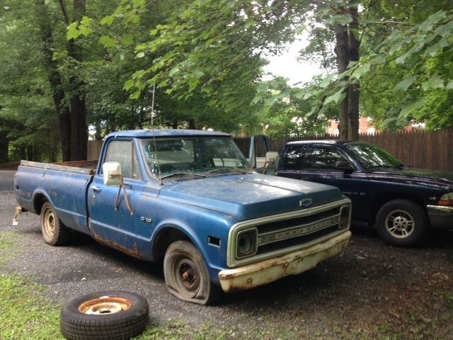 1970 Blue Chevrolet C-10