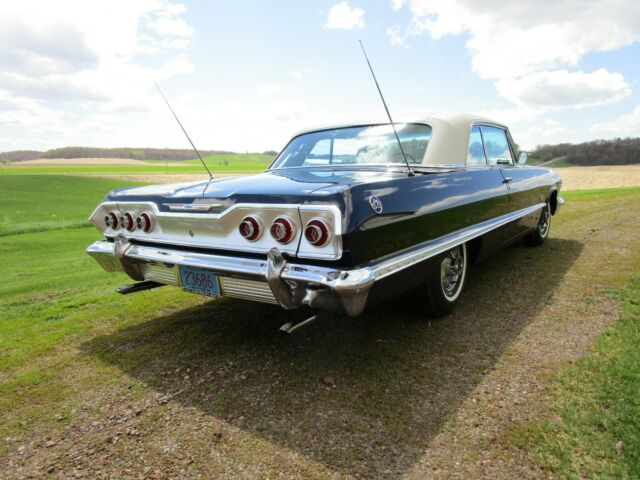 1963 Black Chevrolet Impala Coupe