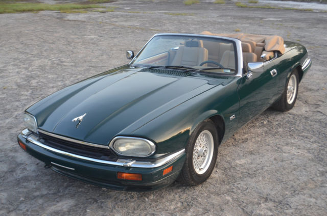 1994 Green Jaguar XJS Convertible