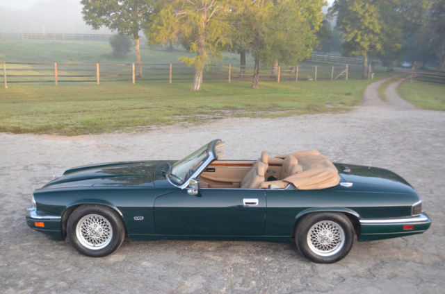 1994 Green Jaguar XJS Convertible