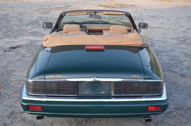 1994 Green Jaguar XJS Convertible