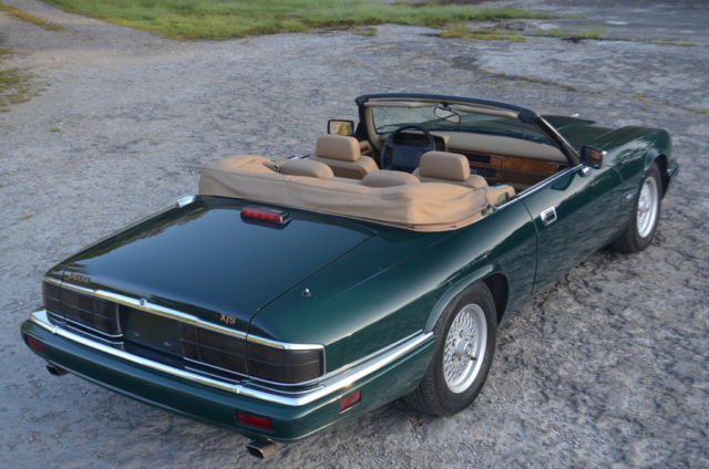1994 Green Jaguar XJS Convertible