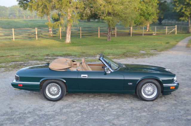 1994 Green Jaguar XJS Convertible