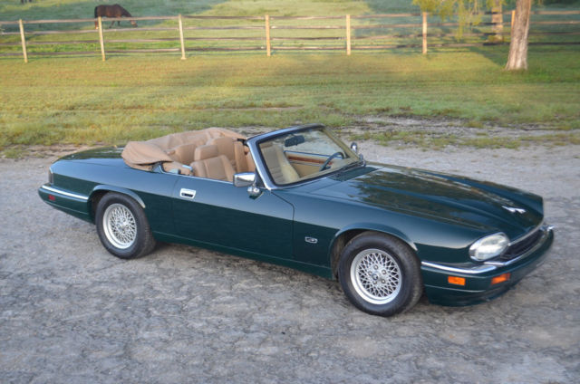 1994 Green Jaguar XJS Convertible