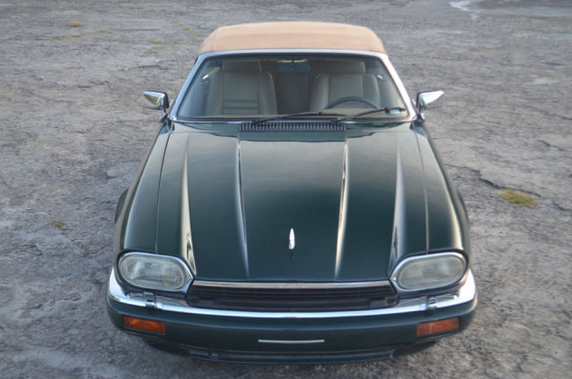 1994 Green Jaguar XJS Convertible