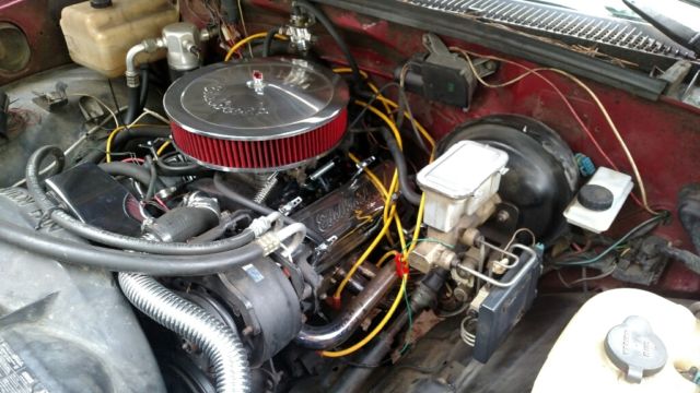 1991 burgandy Chevrolet Silverado 1500 Standard Cab Pickup