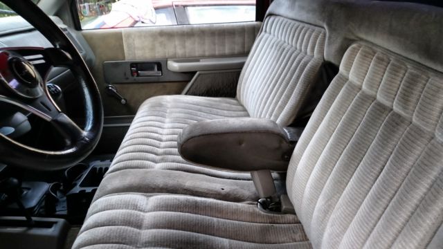 1991 burgandy Chevrolet Silverado 1500 Standard Cab Pickup