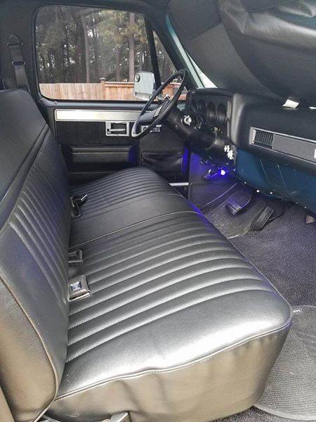 1985 Blue Chevrolet C-10 Standard Cab Pickup