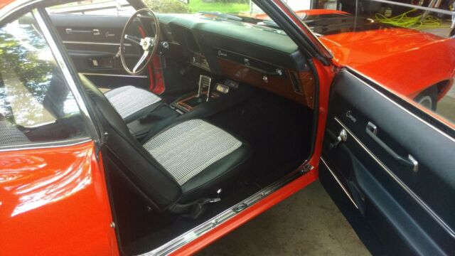 1969 Orange Chevrolet Camaro Coupe