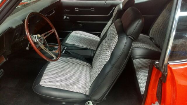 1969 Orange Chevrolet Camaro Coupe