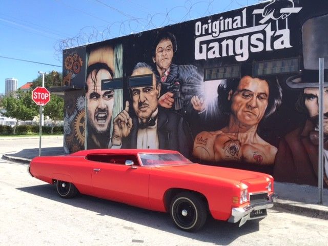 1972 Red Chevrolet Impala Coupe