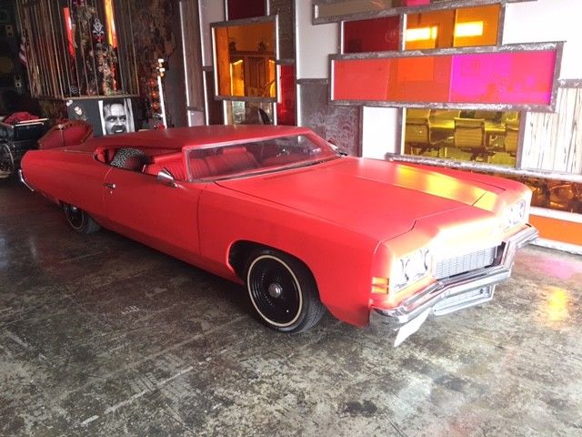 1972 Red Chevrolet Impala Coupe