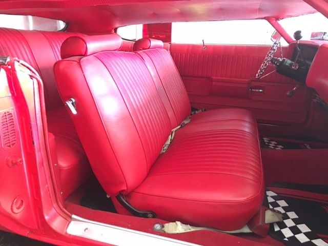 1972 Red Chevrolet Impala Coupe