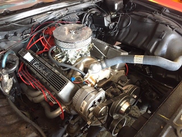 1972 Red Chevrolet Impala Coupe