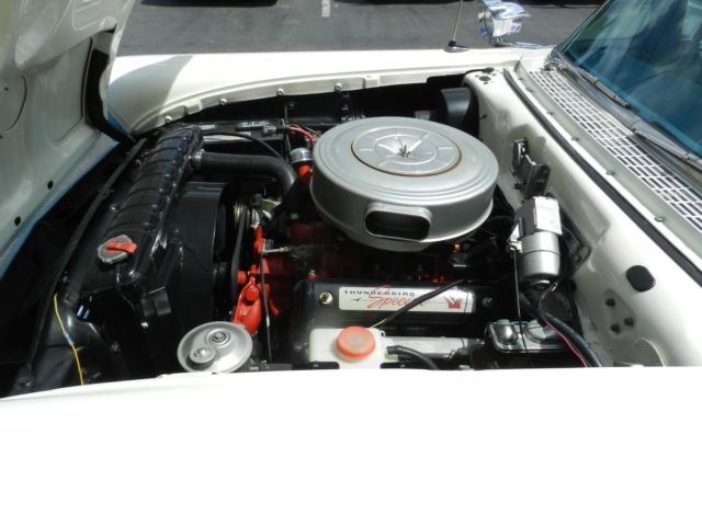 1957 Starmist Blue and Colonial White Ford Fairlane Retractable Hardtop Convertible