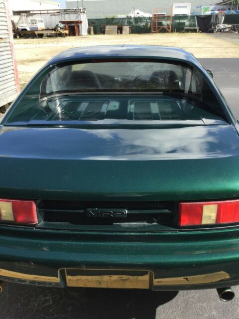 1991 Green Toyota 86 Coupe