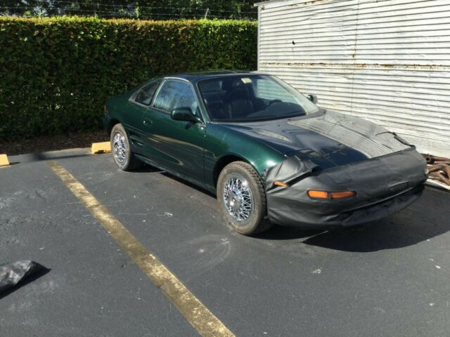 1991 Green Toyota 86 Coupe