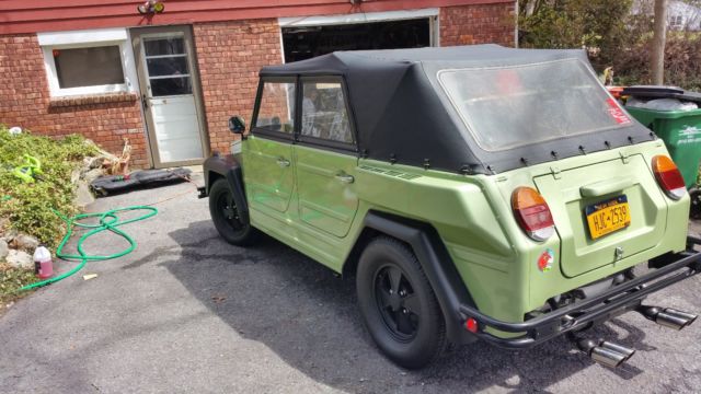 1974 Black Volkswagen Thing Convertible