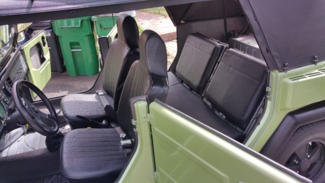 1974 Black Volkswagen Thing Convertible
