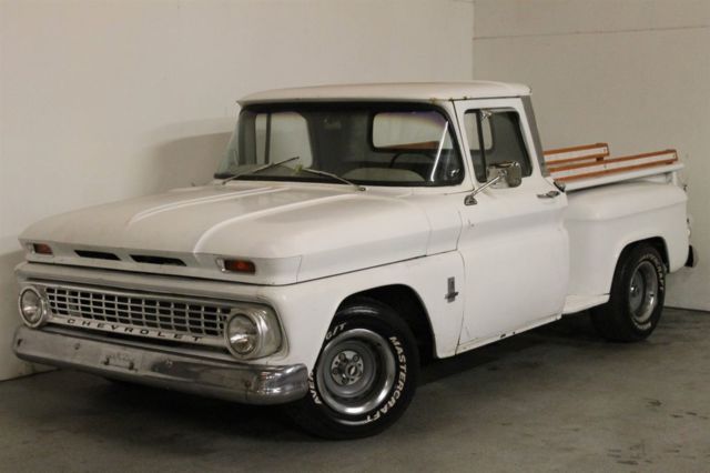 1963 White Chevrolet C10