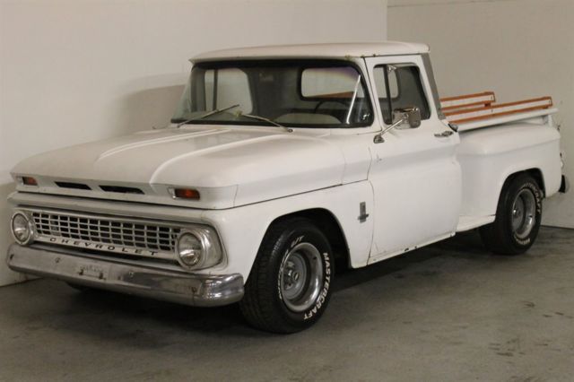 1963 White Chevrolet C10