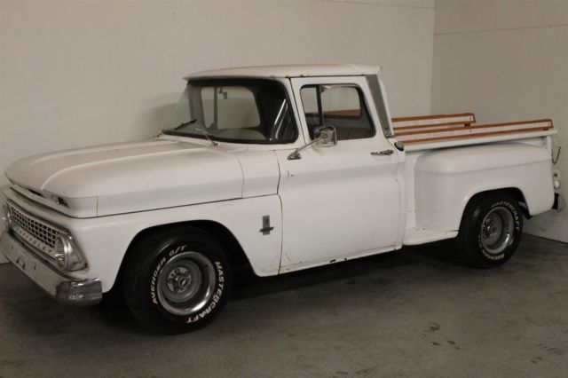 1963 White Chevrolet C10