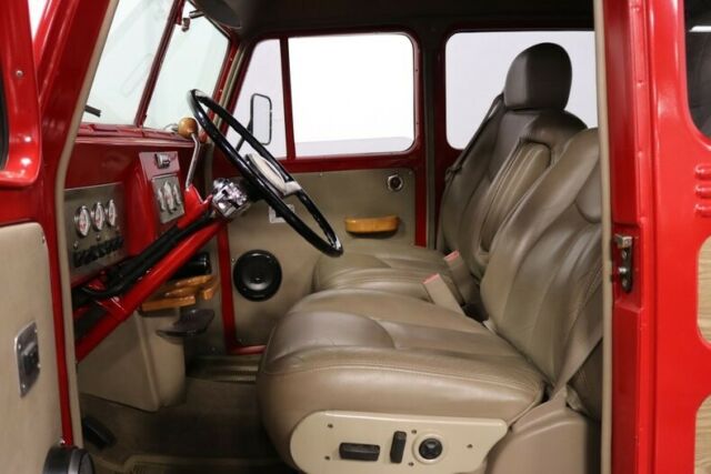 1947 Red Willys Wagon SUV