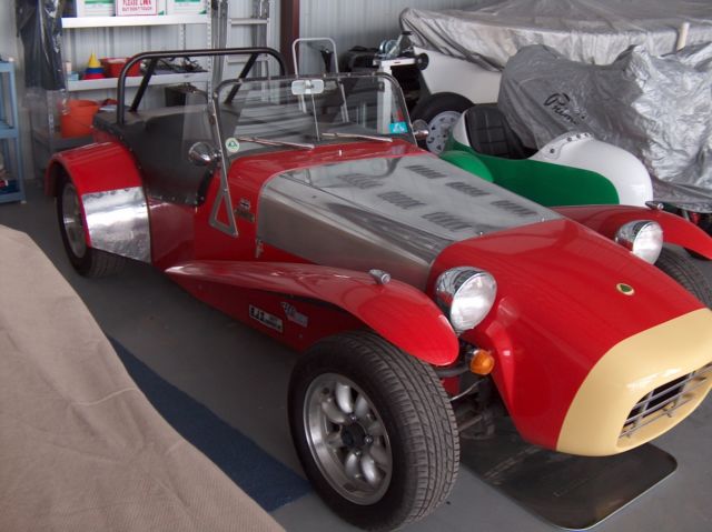 1980 Red Lotus Super 7 Roadster