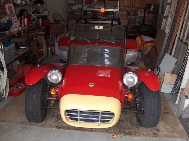 1980 Red Lotus Super 7 Roadster